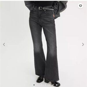 LEVI'S Black 70s High Flare 27